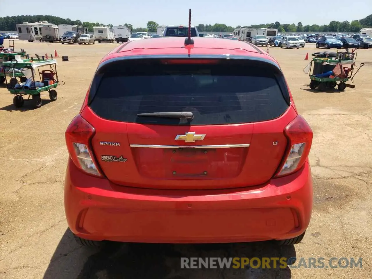 6 Photograph of a damaged car KL8CF6SA9KC730293 CHEVROLET SPARK 2019
