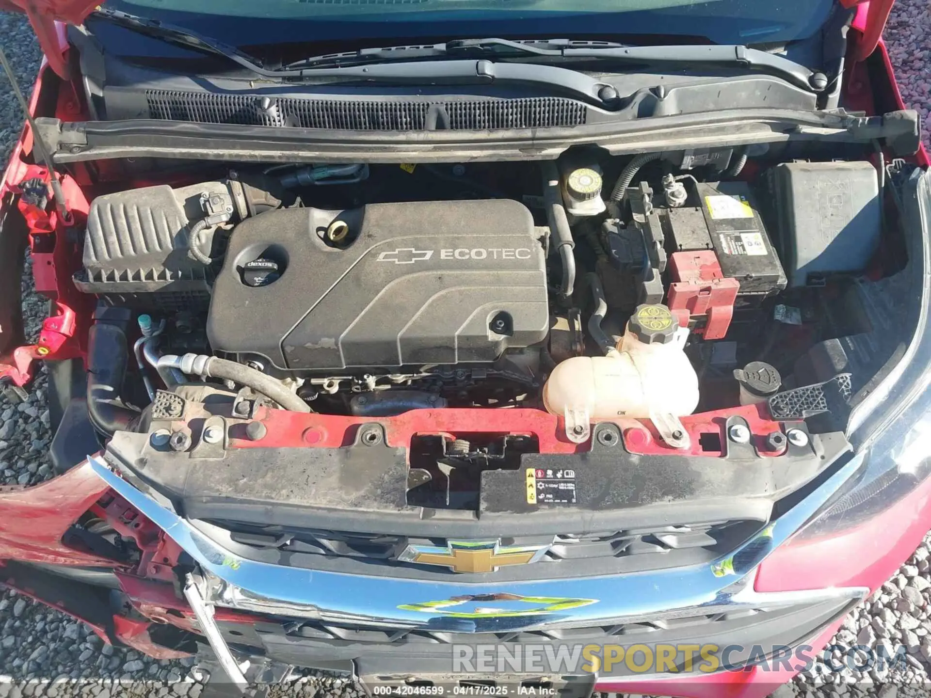 10 Photograph of a damaged car KL8CA6SA1LC432529 CHEVROLET SPARK 2020