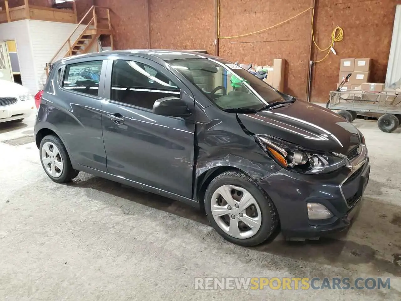 4 Photograph of a damaged car KL8CA6SA1LC463411 CHEVROLET SPARK 2020