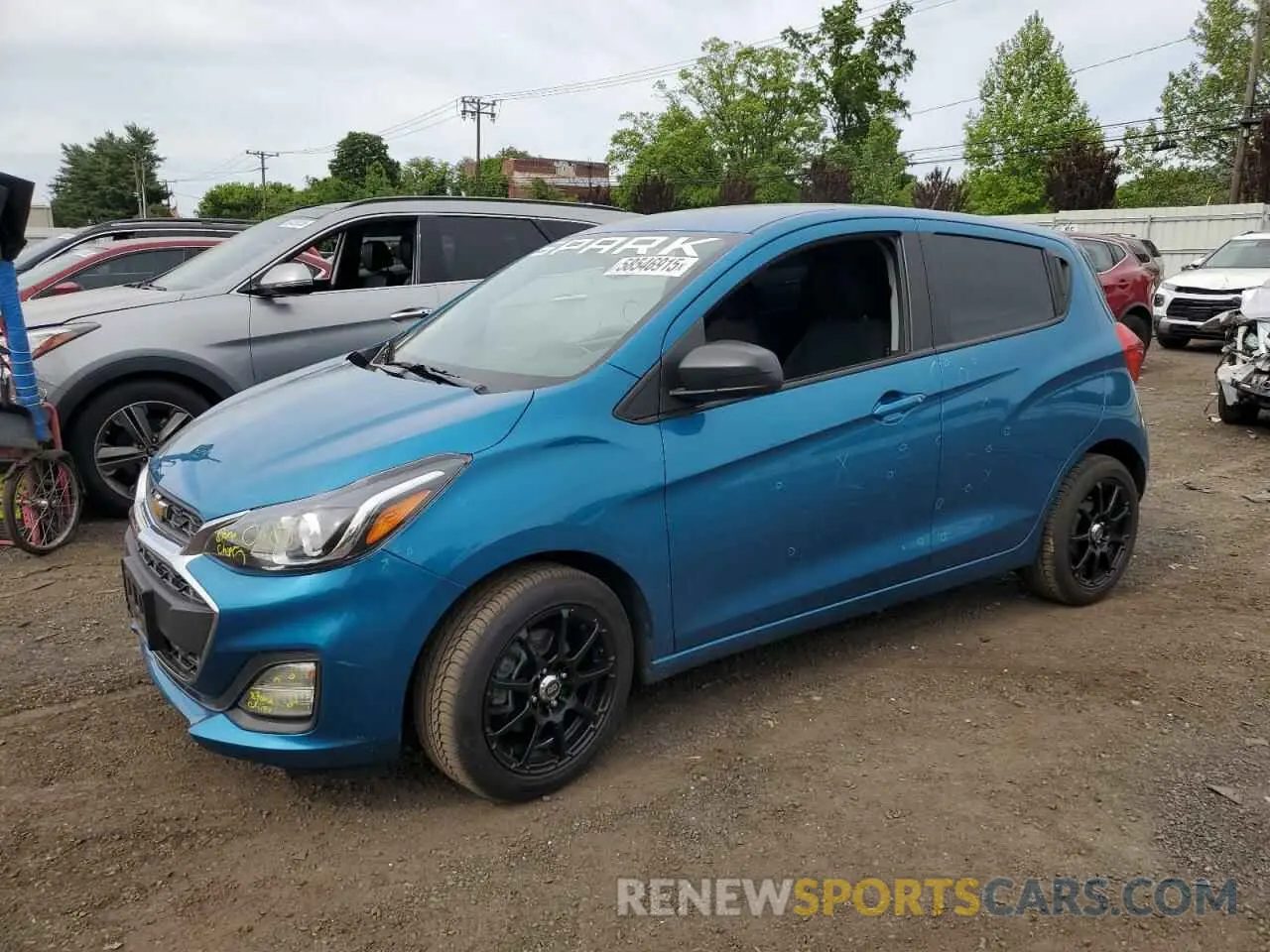 1 Photograph of a damaged car KL8CB6SA0LC417890 CHEVROLET SPARK 2020