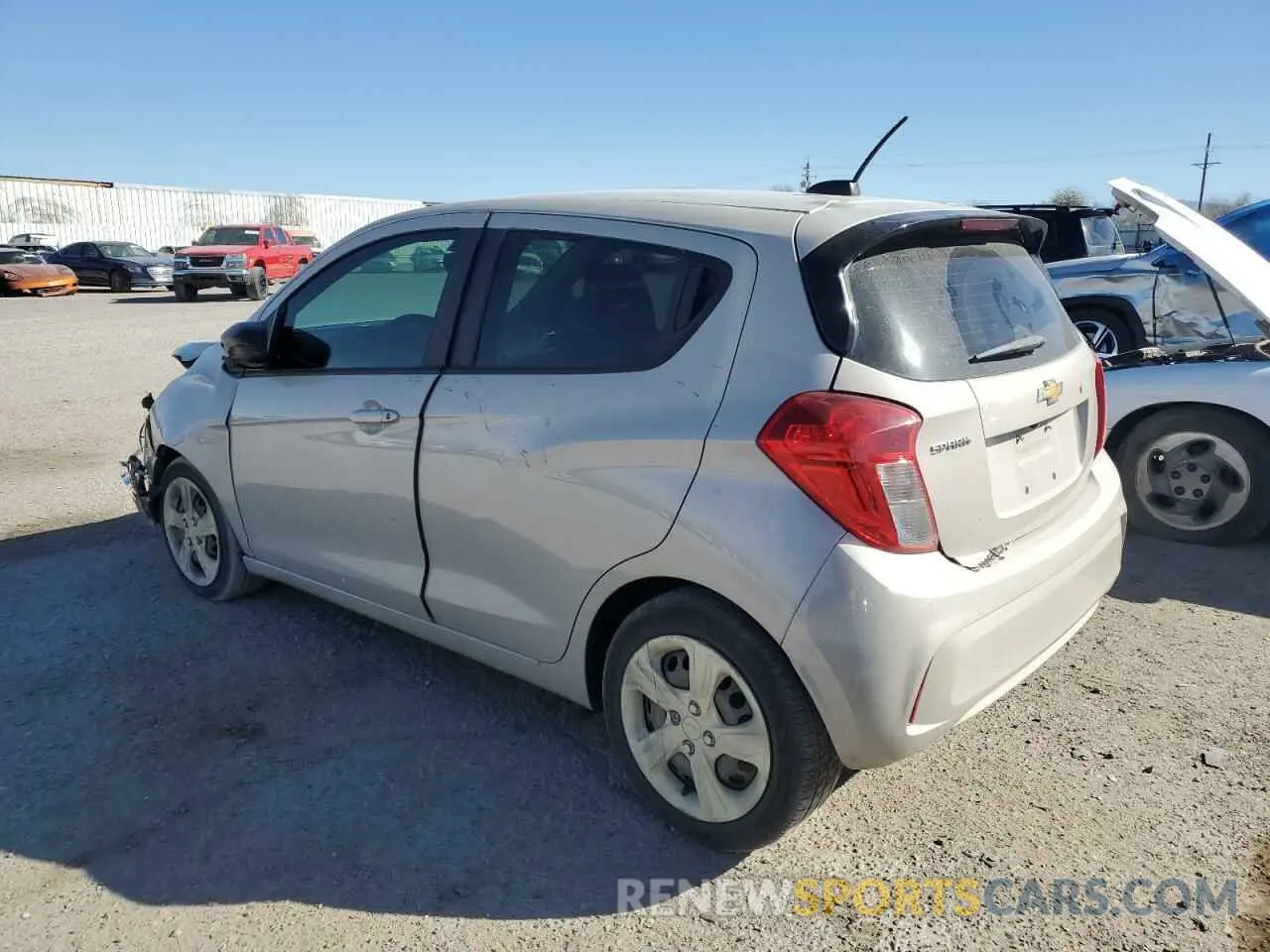 2 Фотография поврежденного автомобиля KL8CB6SA0LC420949 CHEVROLET SPARK 2020