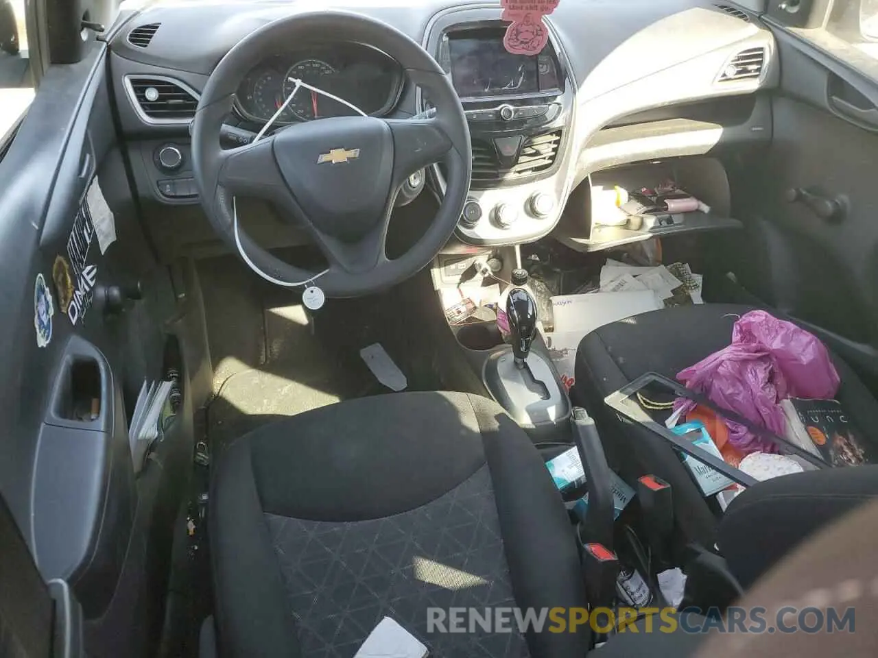 8 Фотография поврежденного автомобиля KL8CB6SA0LC420949 CHEVROLET SPARK 2020