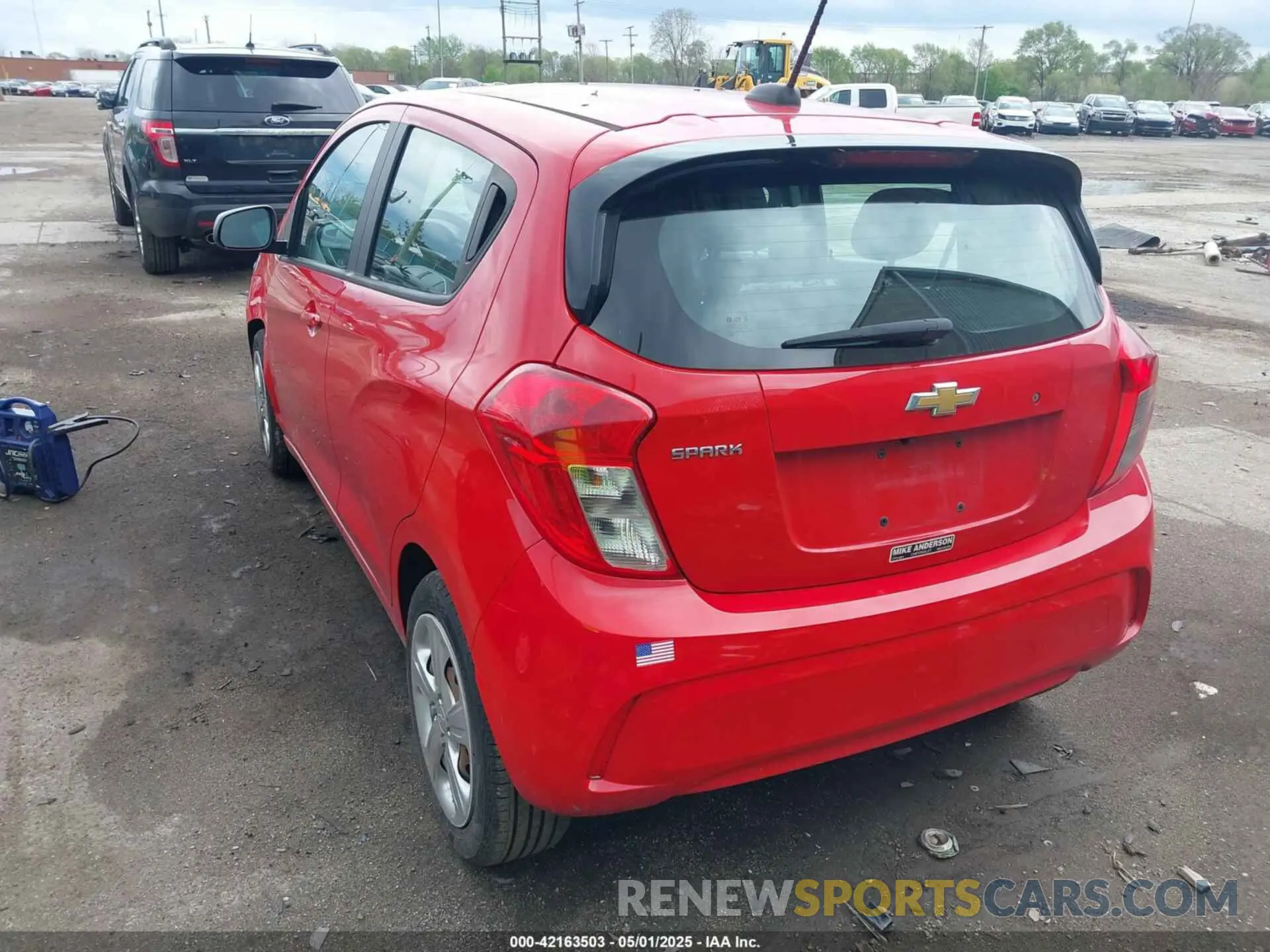 3 Фотография поврежденного автомобиля KL8CB6SA0LC479452 CHEVROLET SPARK 2020