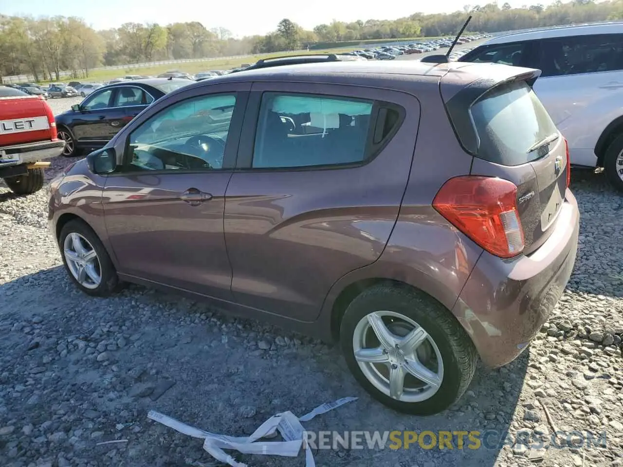 2 Фотография поврежденного автомобиля KL8CB6SA1LC400144 CHEVROLET SPARK 2020