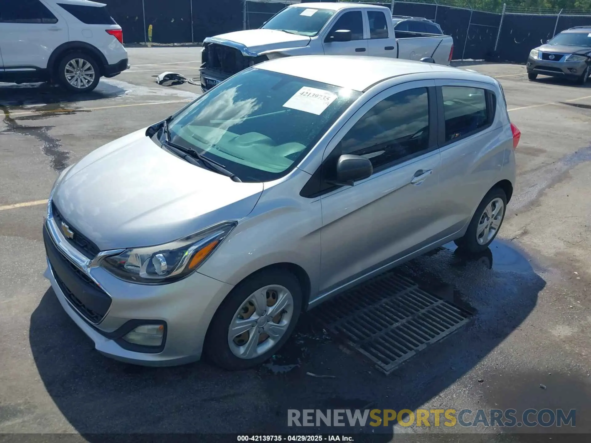 2 Фотография поврежденного автомобиля KL8CB6SA1LC405148 CHEVROLET SPARK 2020