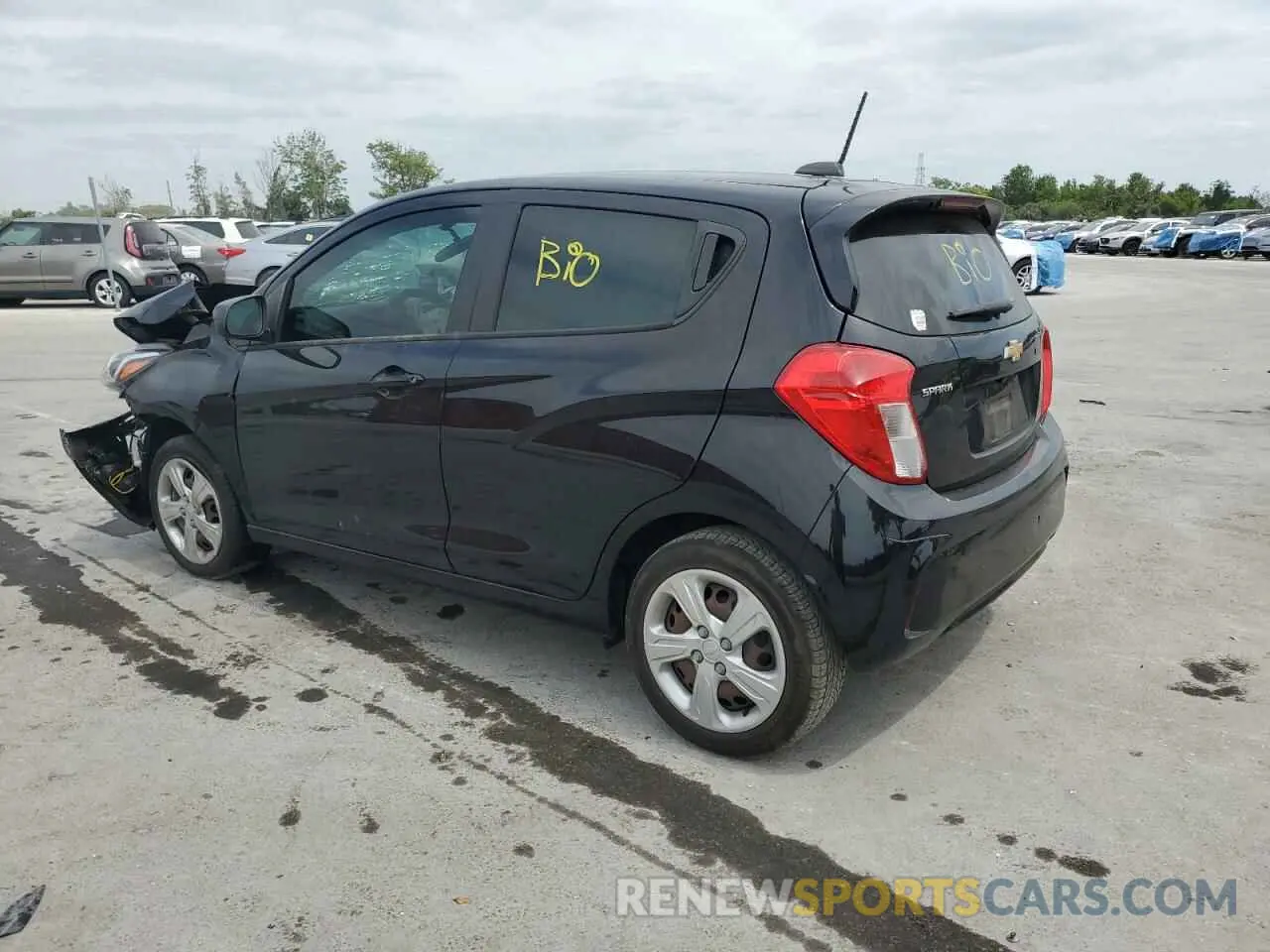 2 Фотография поврежденного автомобиля KL8CB6SA1LC409314 CHEVROLET SPARK 2020