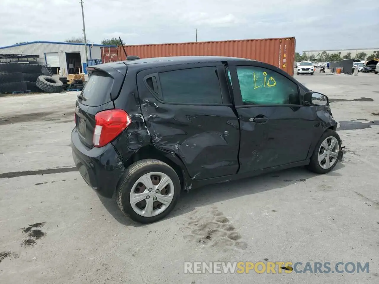 3 Фотография поврежденного автомобиля KL8CB6SA1LC409314 CHEVROLET SPARK 2020
