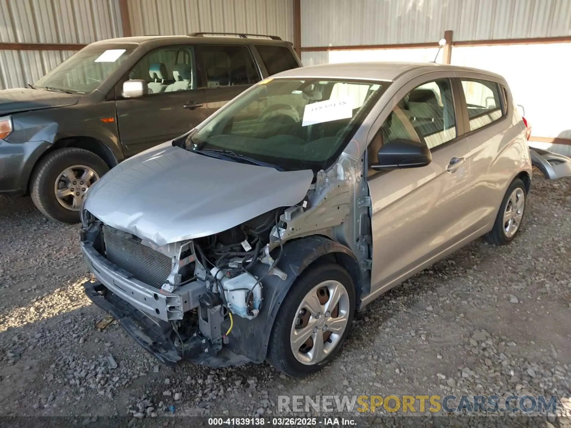 2 Фотография поврежденного автомобиля KL8CB6SA1LC411547 CHEVROLET SPARK 2020