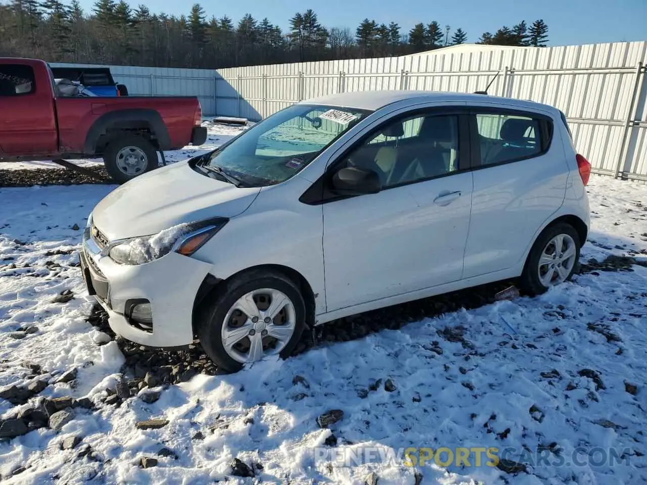 1 Фотография поврежденного автомобиля KL8CB6SA1LC420619 CHEVROLET SPARK 2020