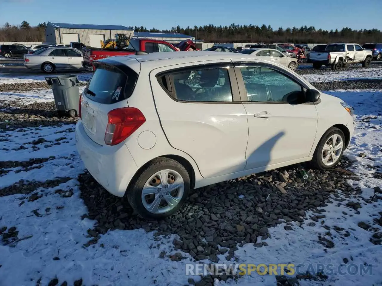 3 Фотография поврежденного автомобиля KL8CB6SA1LC420619 CHEVROLET SPARK 2020