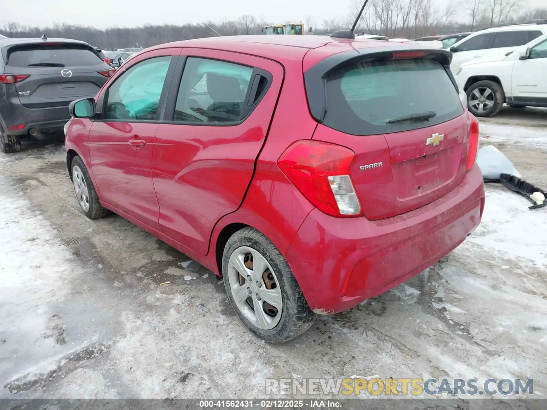 3 Photograph of a damaged car KL8CB6SA1LC420782 CHEVROLET SPARK 2020