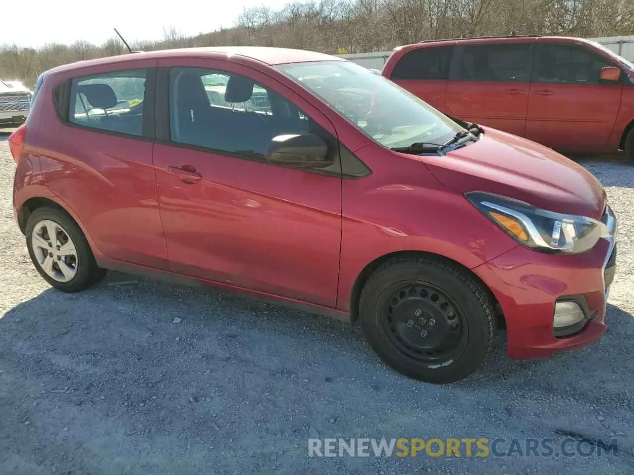4 Photograph of a damaged car KL8CB6SA2LC406874 CHEVROLET SPARK 2020