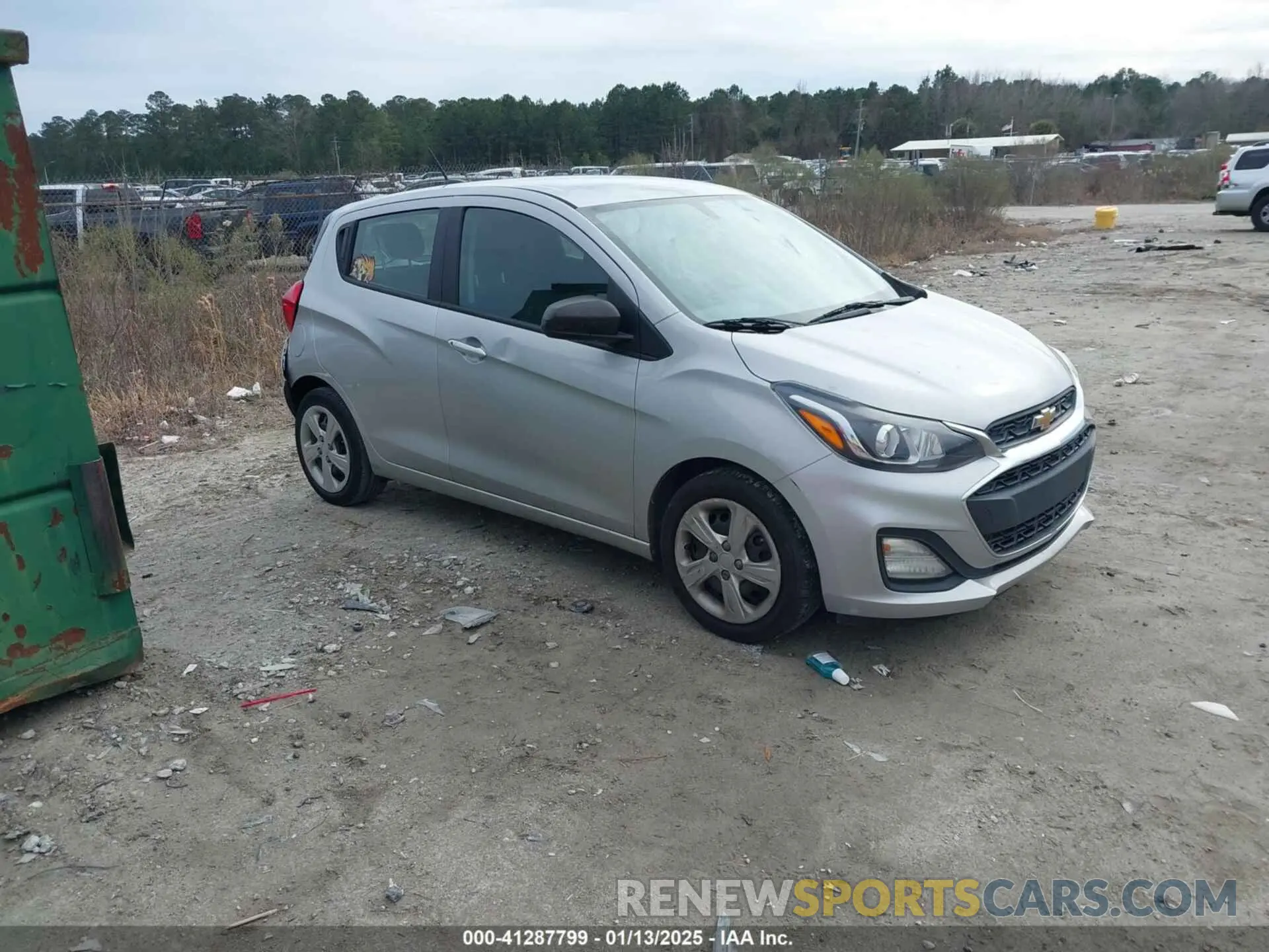 1 Фотография поврежденного автомобиля KL8CB6SA2LC413324 CHEVROLET SPARK 2020