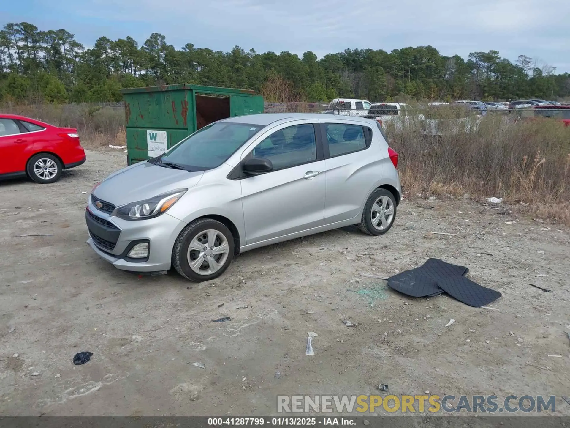 2 Фотография поврежденного автомобиля KL8CB6SA2LC413324 CHEVROLET SPARK 2020