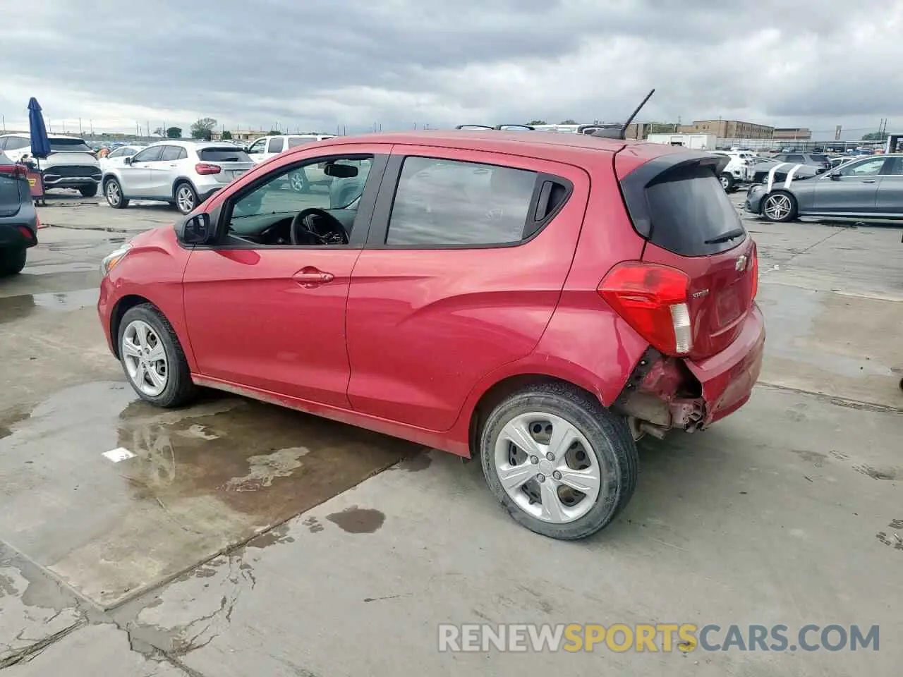 2 Photograph of a damaged car KL8CB6SA2LC415204 CHEVROLET SPARK 2020