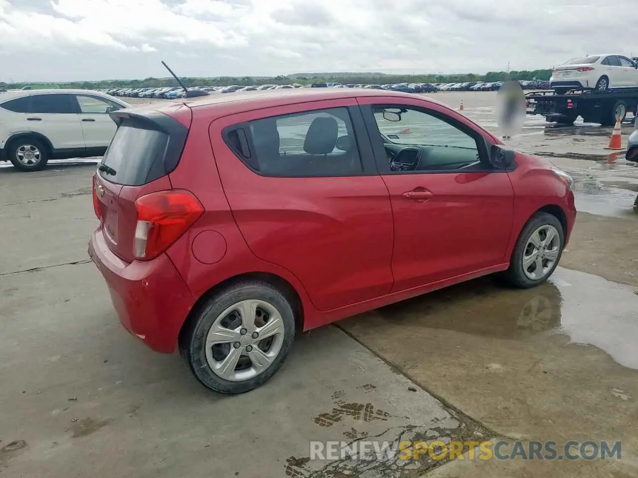 3 Photograph of a damaged car KL8CB6SA2LC415204 CHEVROLET SPARK 2020