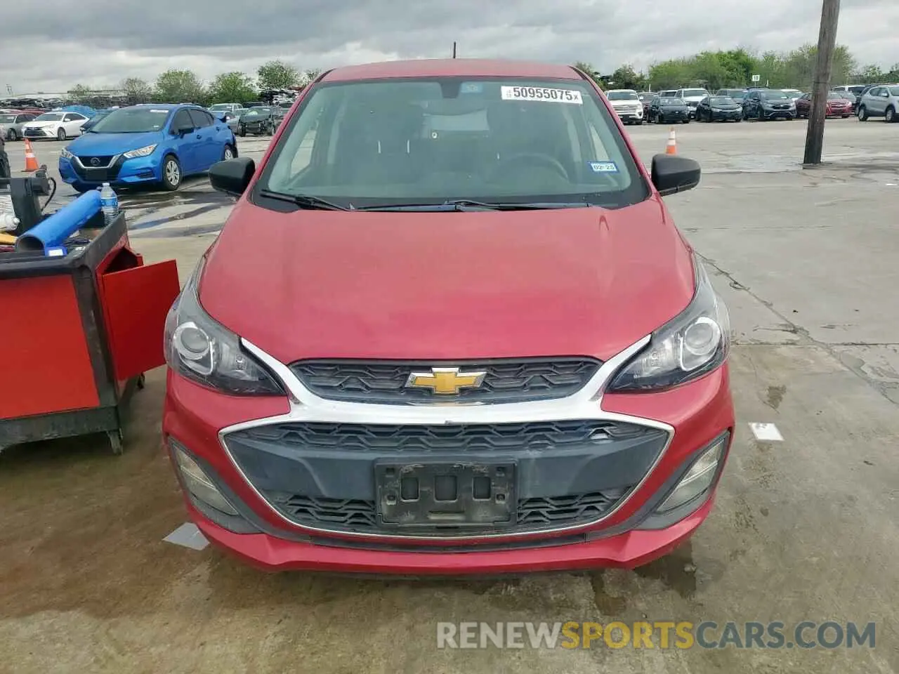 5 Photograph of a damaged car KL8CB6SA2LC415204 CHEVROLET SPARK 2020
