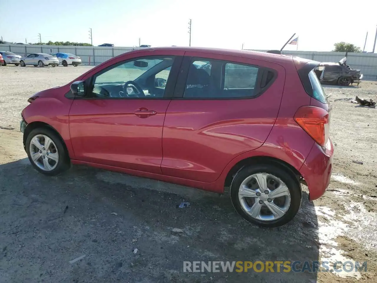 2 Фотография поврежденного автомобиля KL8CB6SA2LC444380 CHEVROLET SPARK 2020