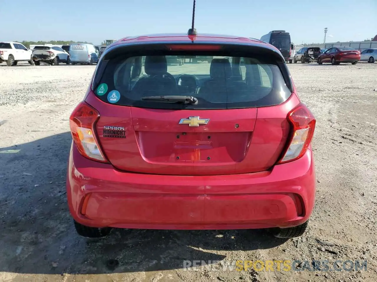 6 Фотография поврежденного автомобиля KL8CB6SA2LC444380 CHEVROLET SPARK 2020