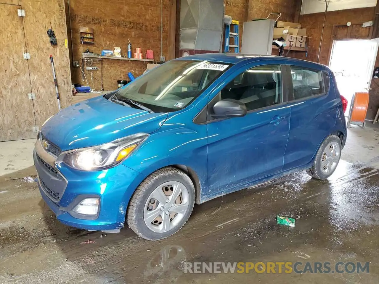 1 Фотография поврежденного автомобиля KL8CB6SA2LC446341 CHEVROLET SPARK 2020