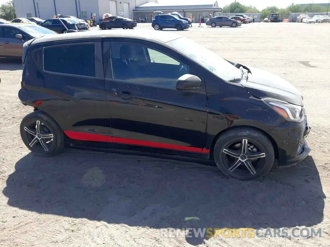 4 Фотография поврежденного автомобиля KL8CB6SA2LC481476 CHEVROLET SPARK 2020