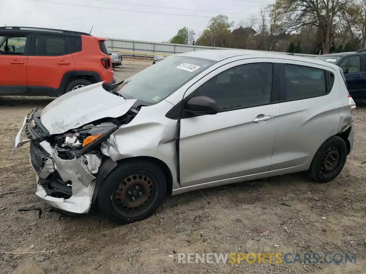 1 Фотография поврежденного автомобиля KL8CB6SA3LC406897 CHEVROLET SPARK 2020