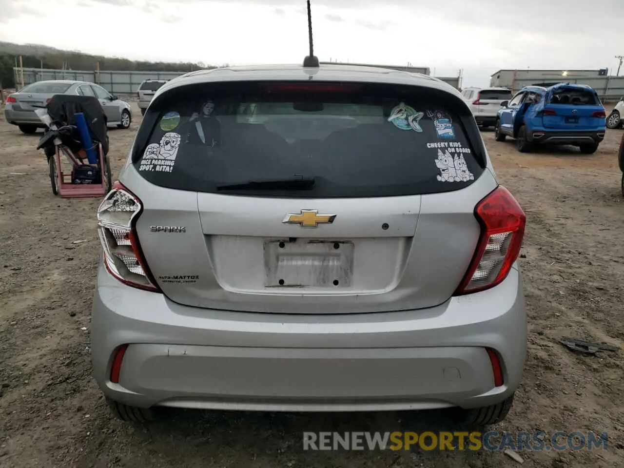 6 Фотография поврежденного автомобиля KL8CB6SA3LC406897 CHEVROLET SPARK 2020