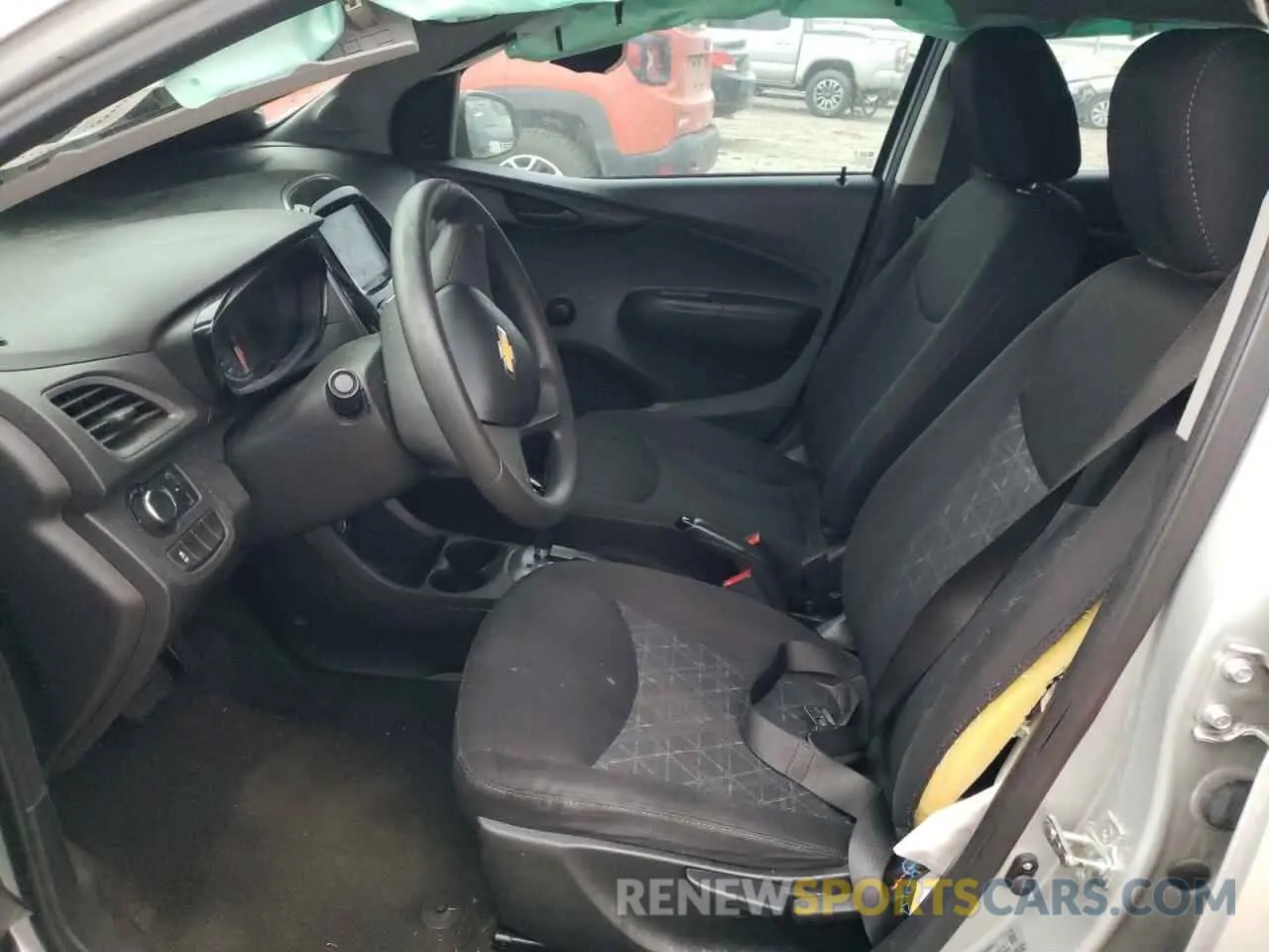 7 Фотография поврежденного автомобиля KL8CB6SA3LC406897 CHEVROLET SPARK 2020