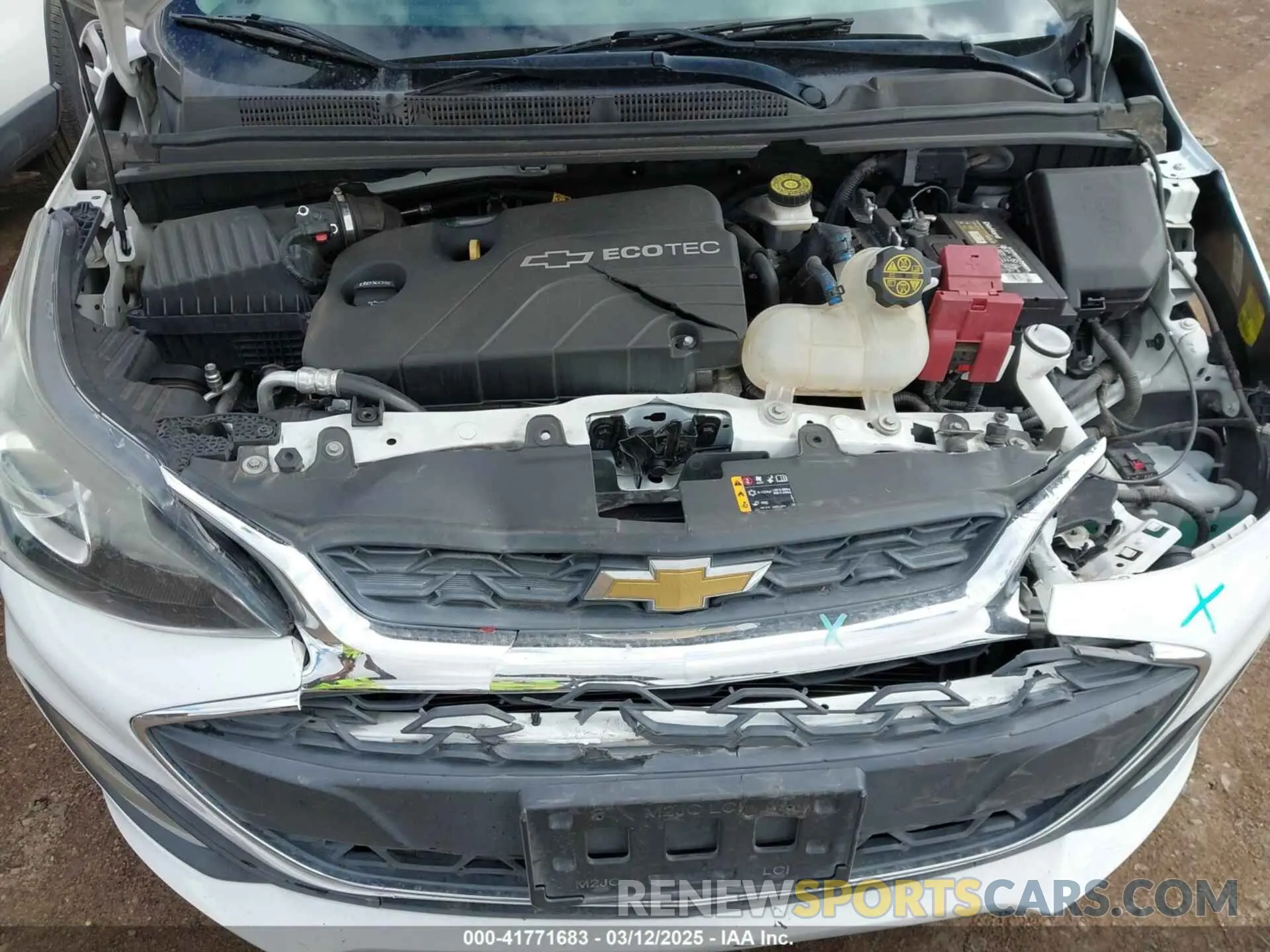 10 Фотография поврежденного автомобиля KL8CB6SA3LC411730 CHEVROLET SPARK 2020