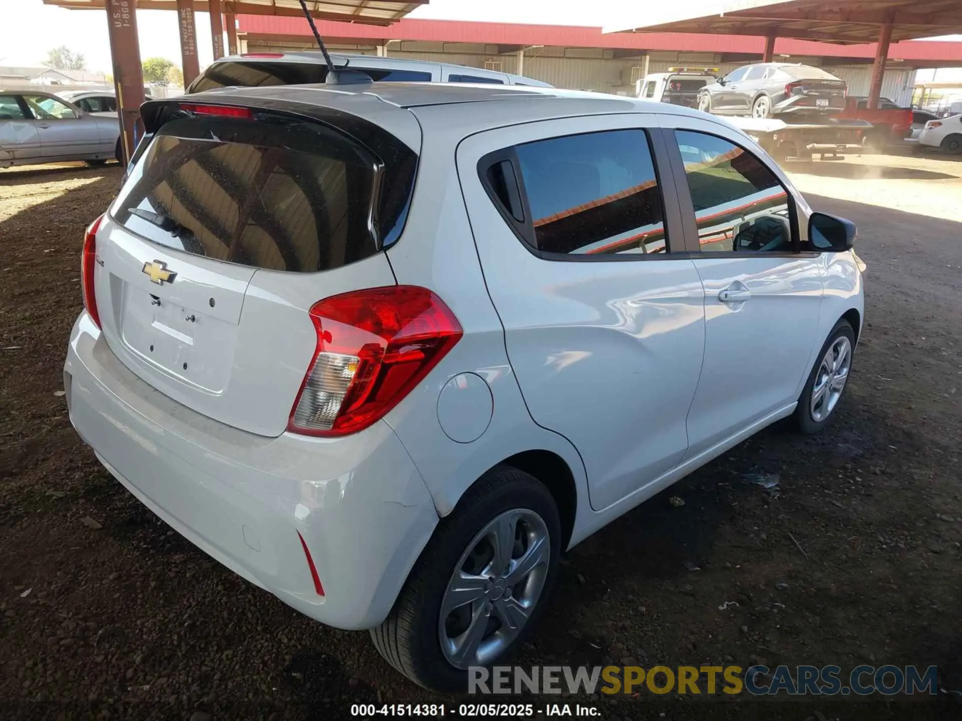 4 Photograph of a damaged car KL8CB6SA3LC446106 CHEVROLET SPARK 2020