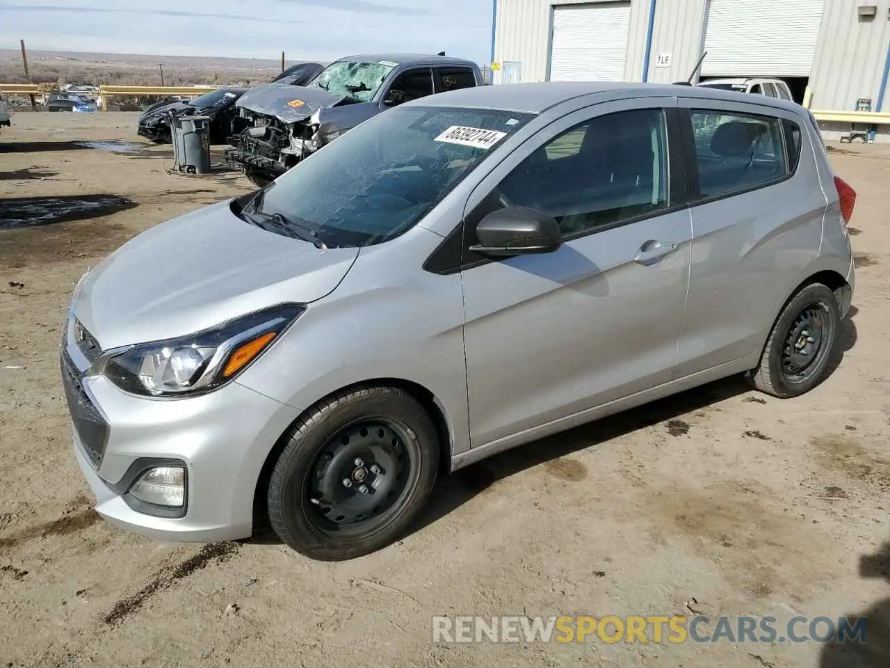 1 Photograph of a damaged car KL8CB6SA3LC472785 CHEVROLET SPARK 2020