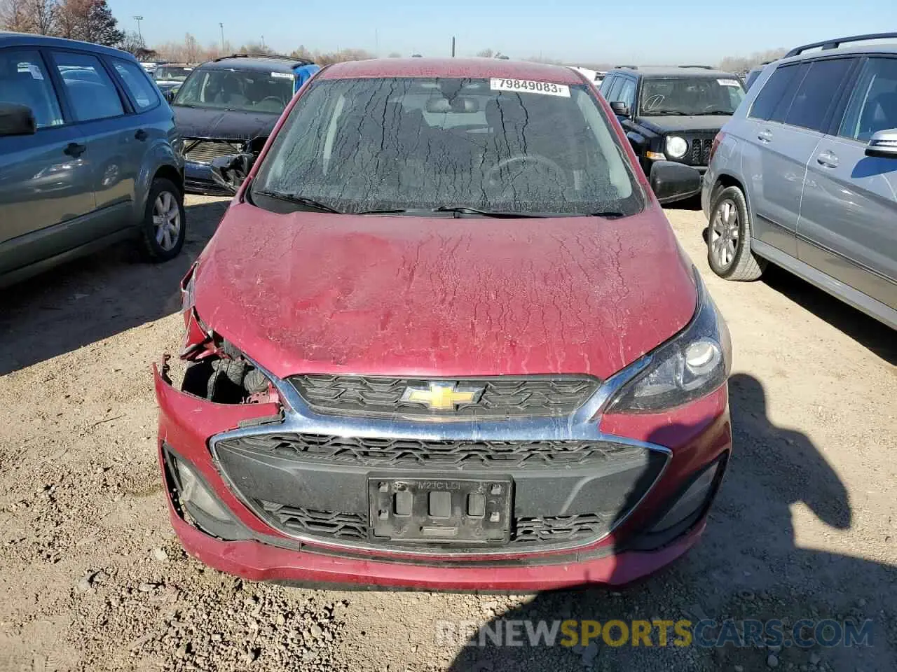 5 Фотография поврежденного автомобиля KL8CB6SA3LC473130 CHEVROLET SPARK 2020