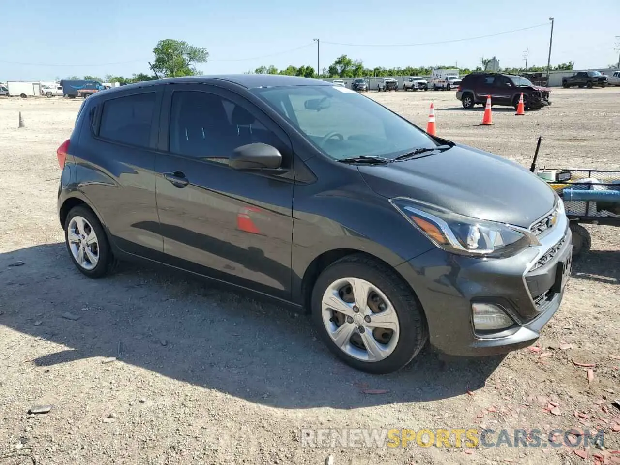 4 Photograph of a damaged car KL8CB6SA3LC474164 CHEVROLET SPARK 2020