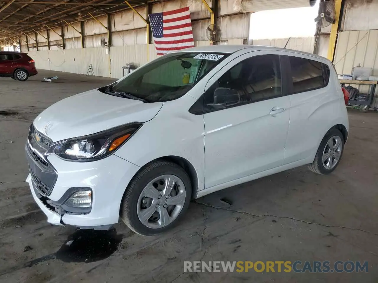 1 Фотография поврежденного автомобиля KL8CB6SA3LC474326 CHEVROLET SPARK 2020