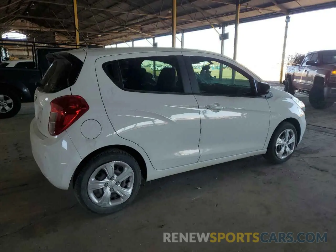 3 Фотография поврежденного автомобиля KL8CB6SA3LC474326 CHEVROLET SPARK 2020