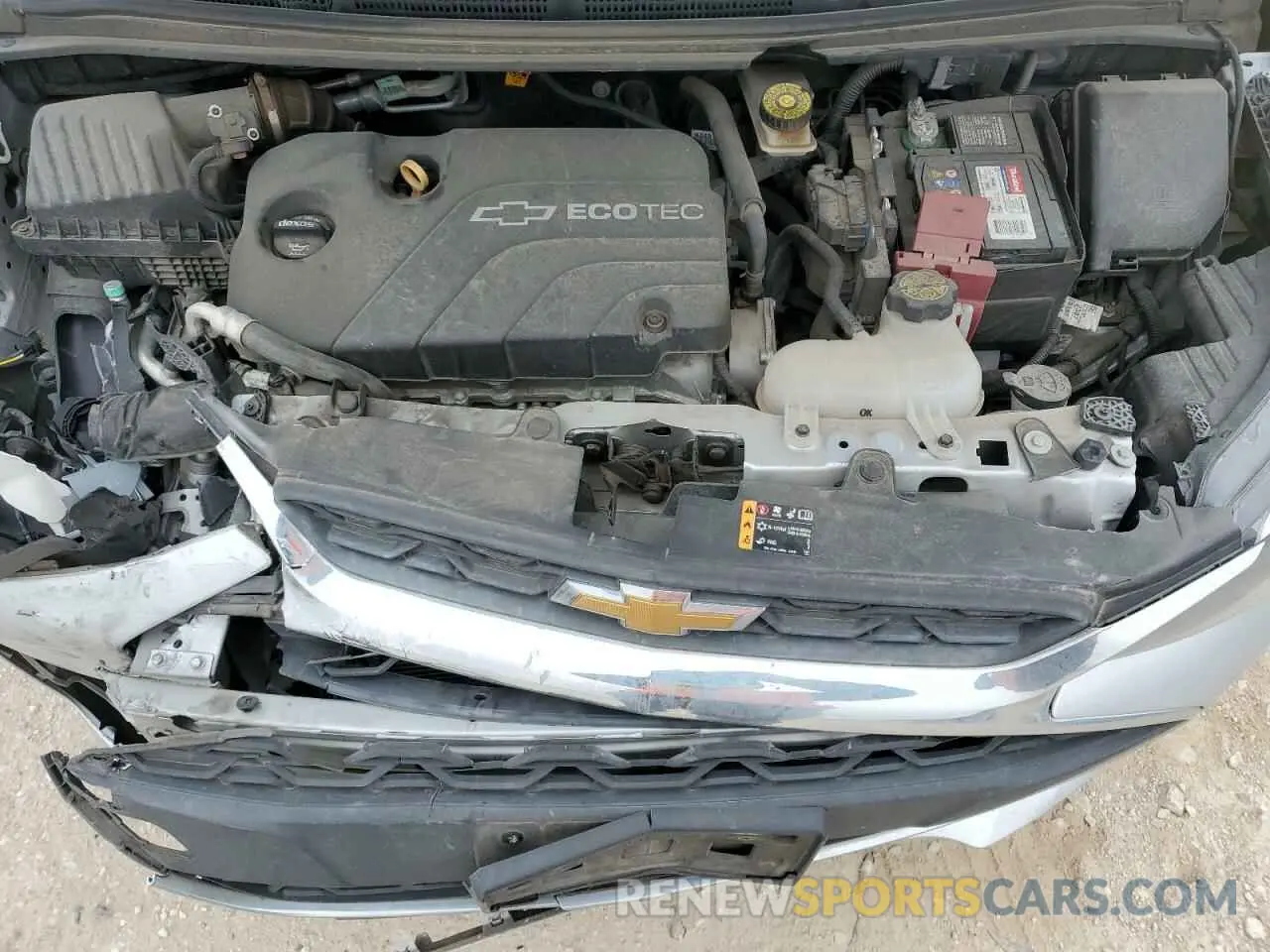 11 Фотография поврежденного автомобиля KL8CB6SA4LC400171 CHEVROLET SPARK 2020
