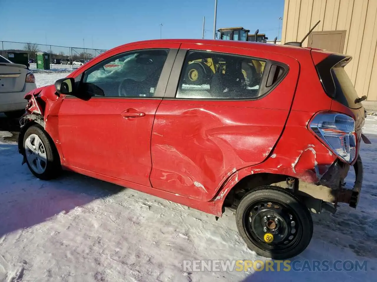 2 Фотография поврежденного автомобиля KL8CB6SA4LC409940 CHEVROLET SPARK 2020