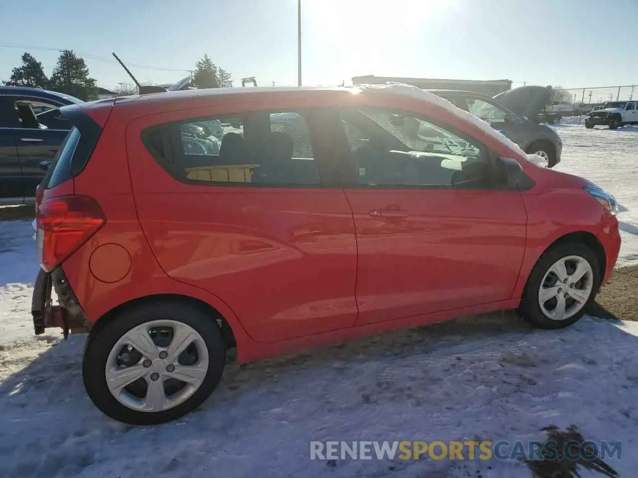 3 Фотография поврежденного автомобиля KL8CB6SA4LC409940 CHEVROLET SPARK 2020
