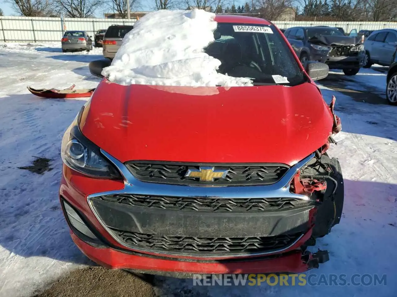 5 Фотография поврежденного автомобиля KL8CB6SA4LC409940 CHEVROLET SPARK 2020