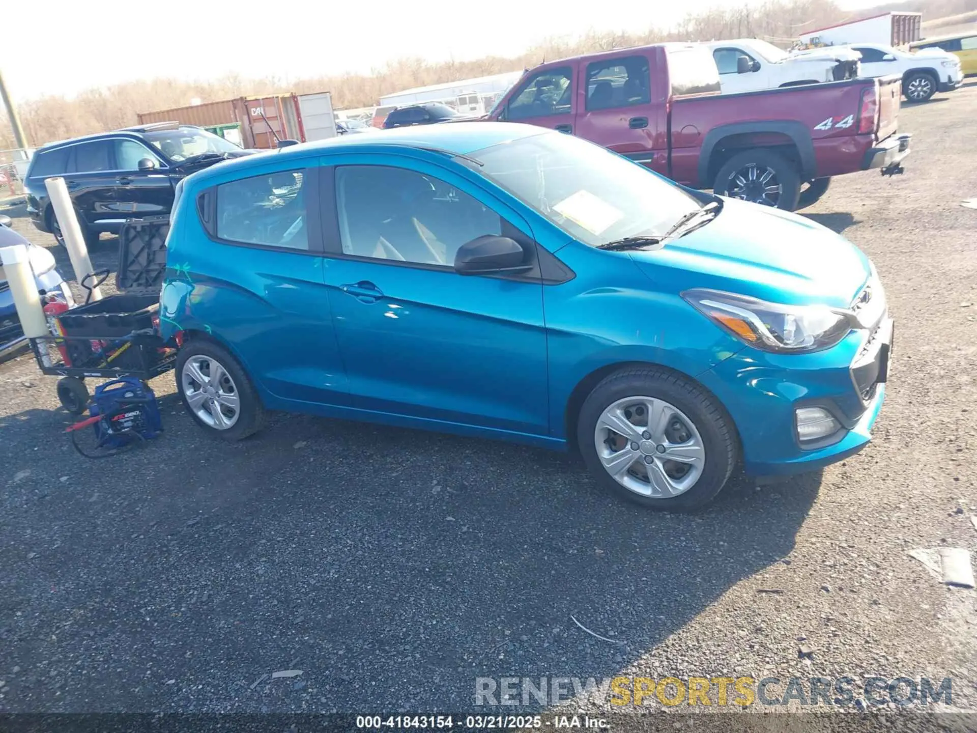 13 Фотография поврежденного автомобиля KL8CB6SA4LC421392 CHEVROLET SPARK 2020