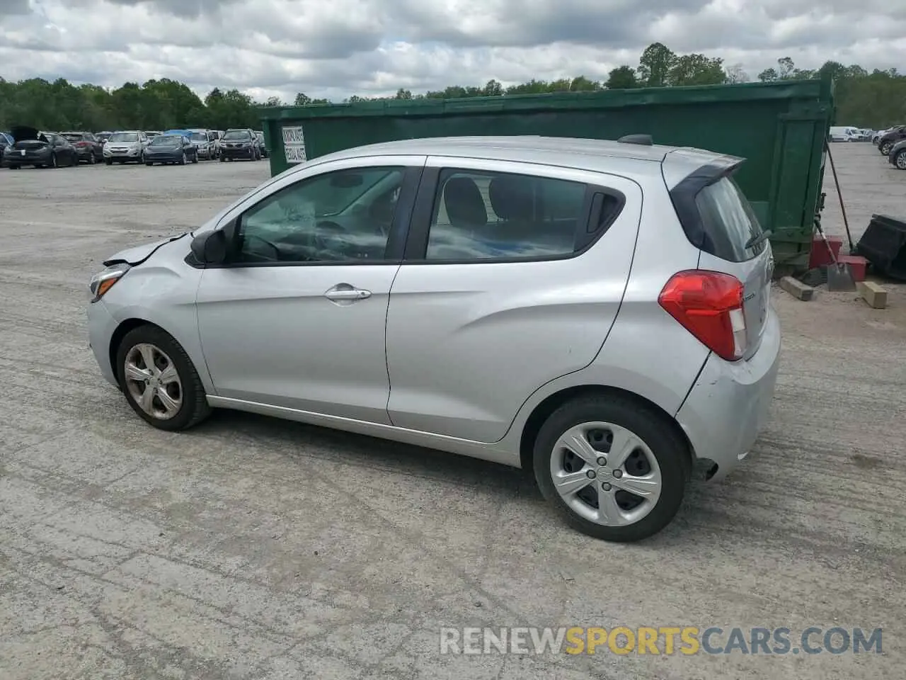 2 Photograph of a damaged car KL8CB6SA4LC421408 CHEVROLET SPARK 2020