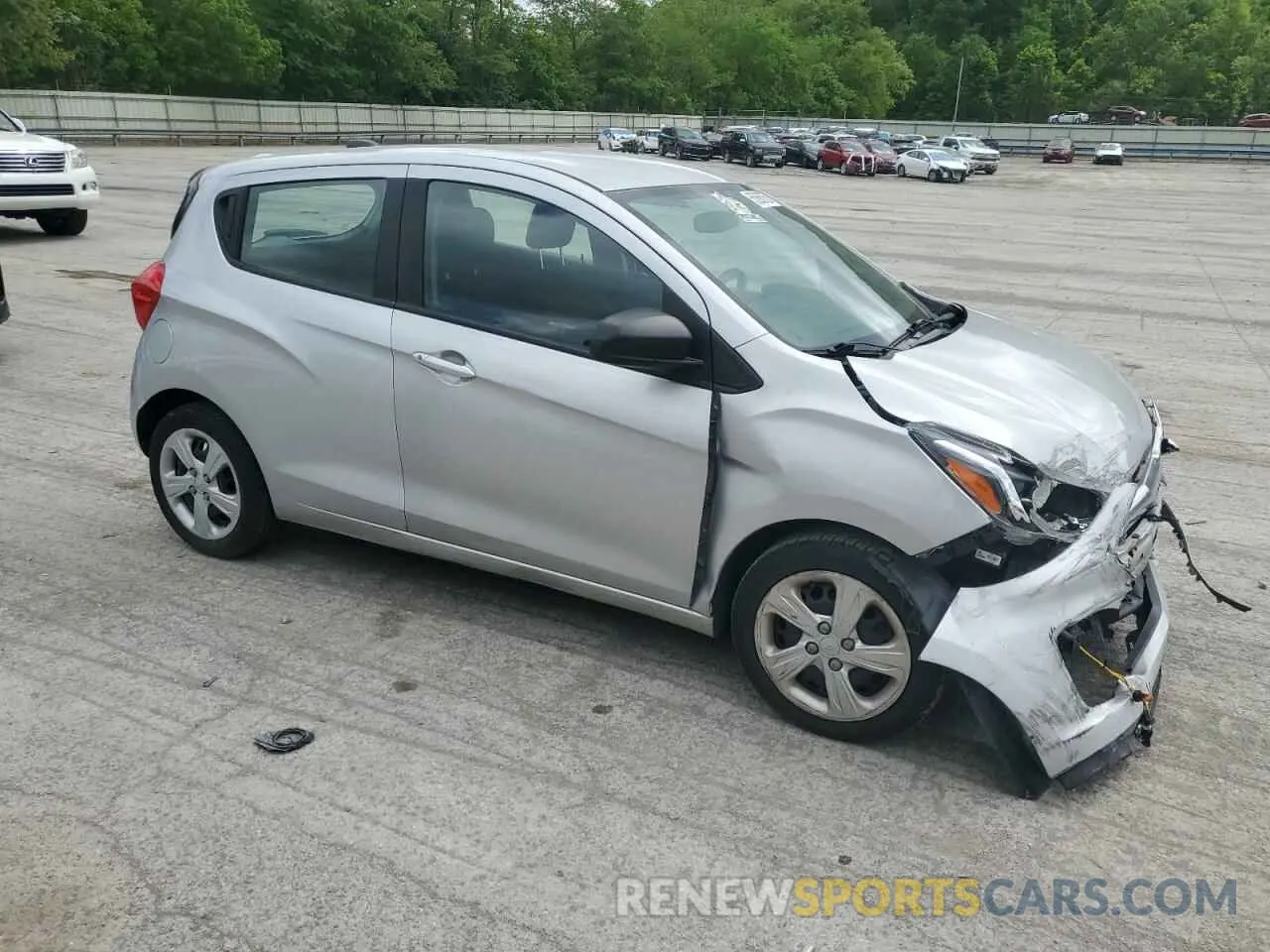 4 Photograph of a damaged car KL8CB6SA4LC421408 CHEVROLET SPARK 2020