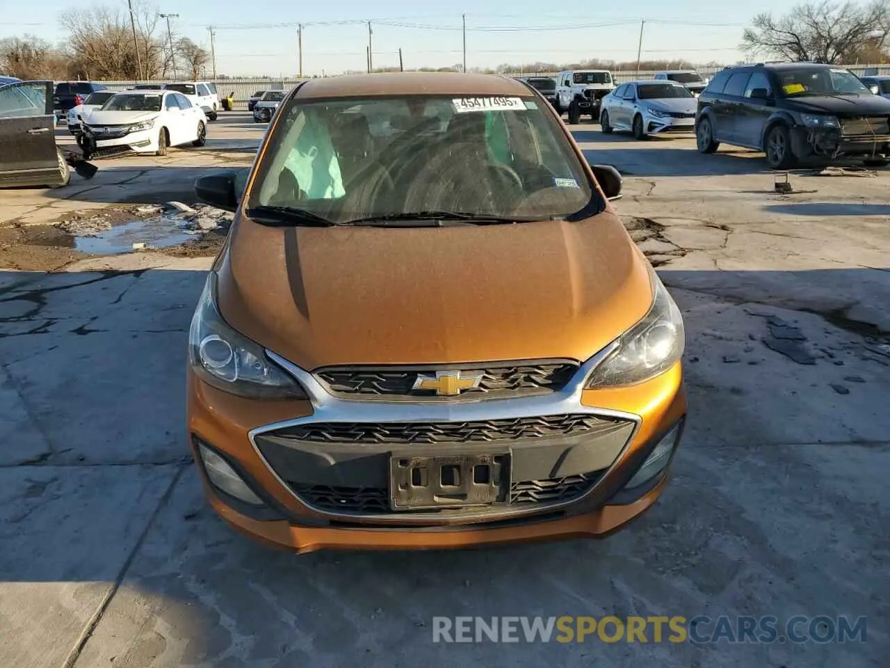 5 Photograph of a damaged car KL8CB6SA4LC473640 CHEVROLET SPARK 2020