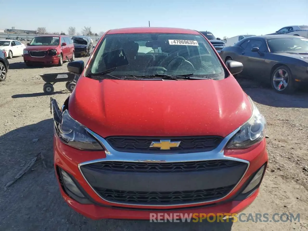 5 Фотография поврежденного автомобиля KL8CB6SA5LC400342 CHEVROLET SPARK 2020