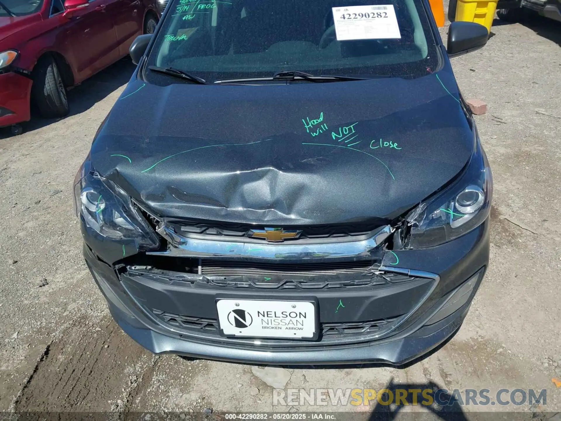 12 Photograph of a damaged car KL8CB6SA5LC403791 CHEVROLET SPARK 2020