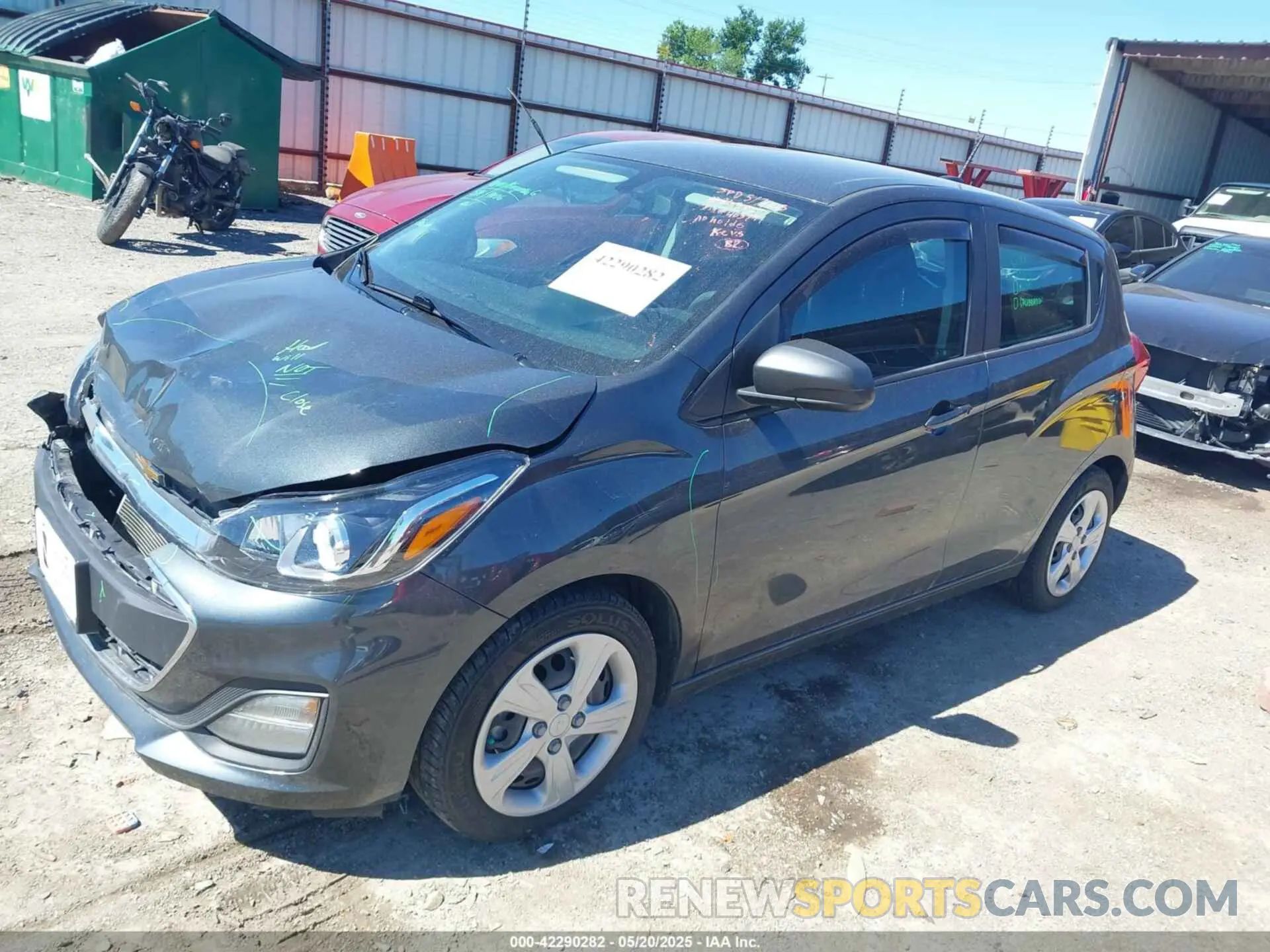 18 Photograph of a damaged car KL8CB6SA5LC403791 CHEVROLET SPARK 2020