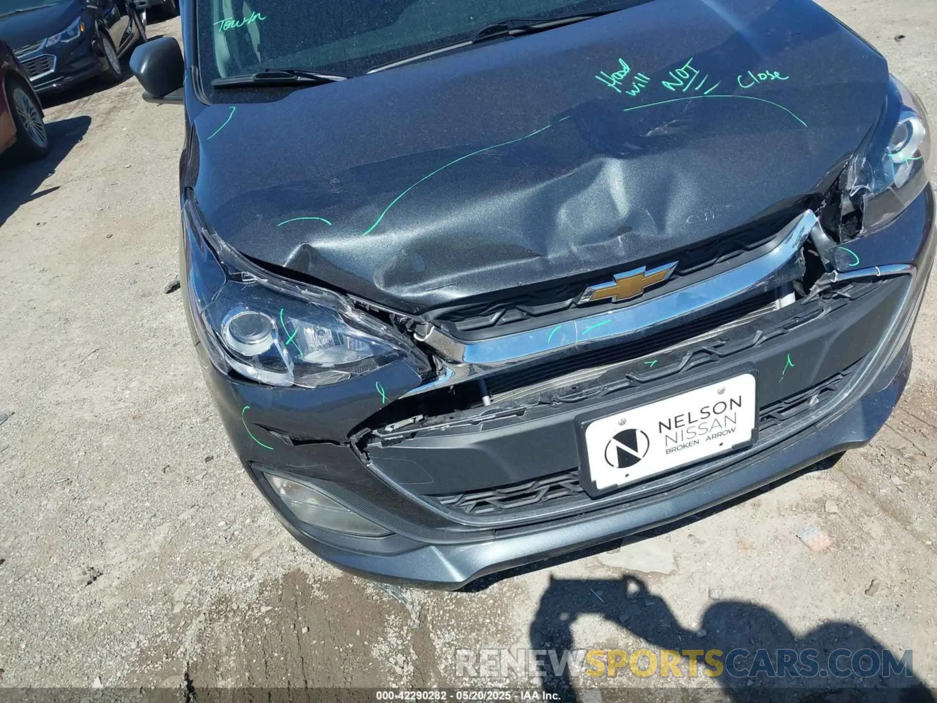 20 Photograph of a damaged car KL8CB6SA5LC403791 CHEVROLET SPARK 2020