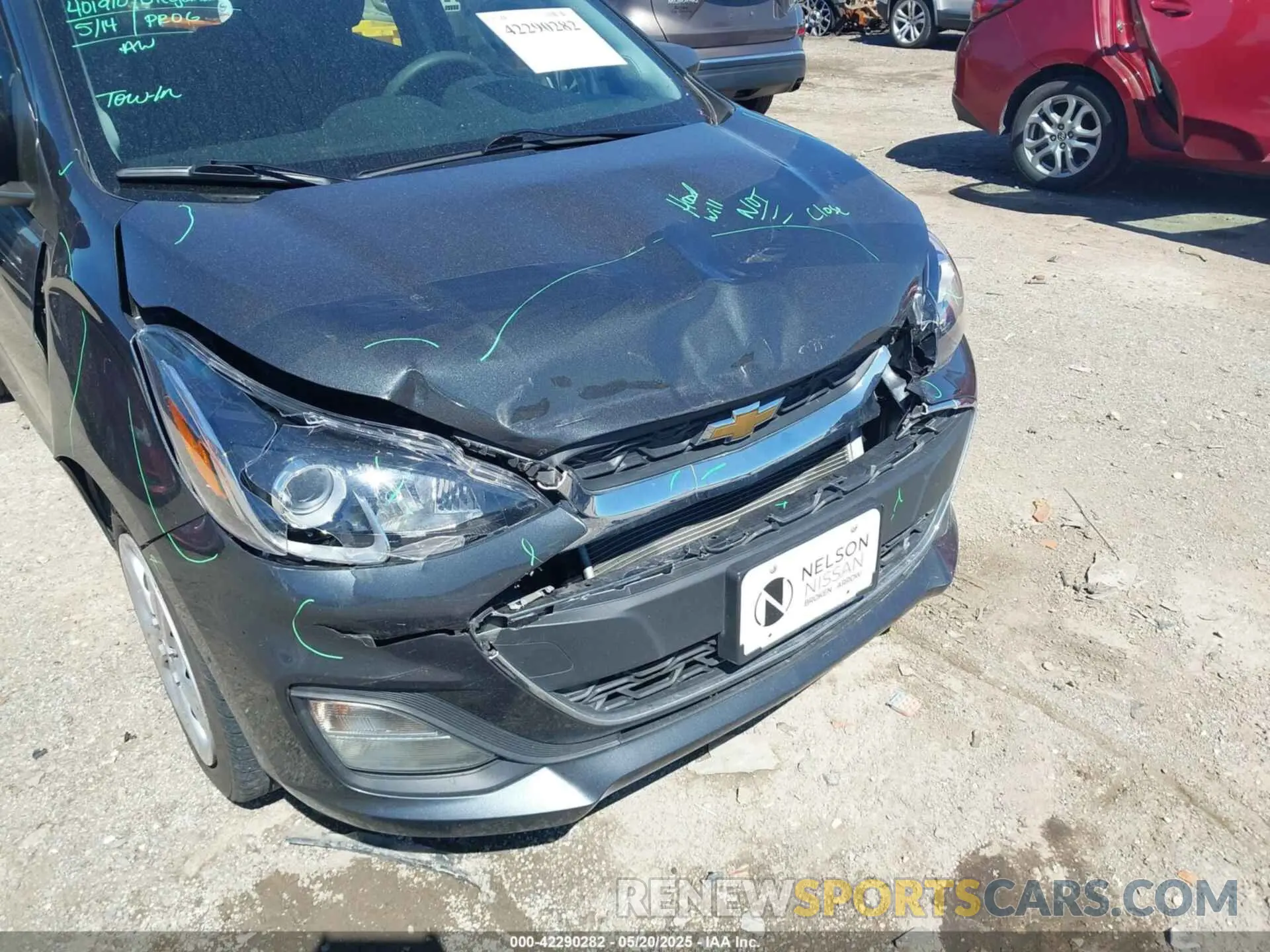 21 Photograph of a damaged car KL8CB6SA5LC403791 CHEVROLET SPARK 2020