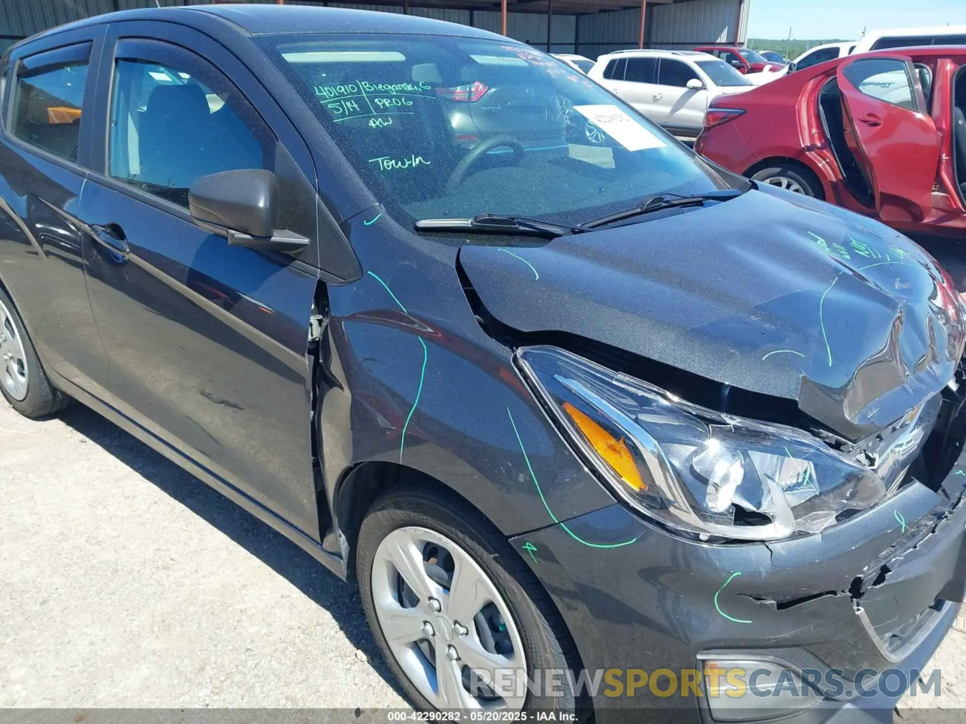 22 Photograph of a damaged car KL8CB6SA5LC403791 CHEVROLET SPARK 2020