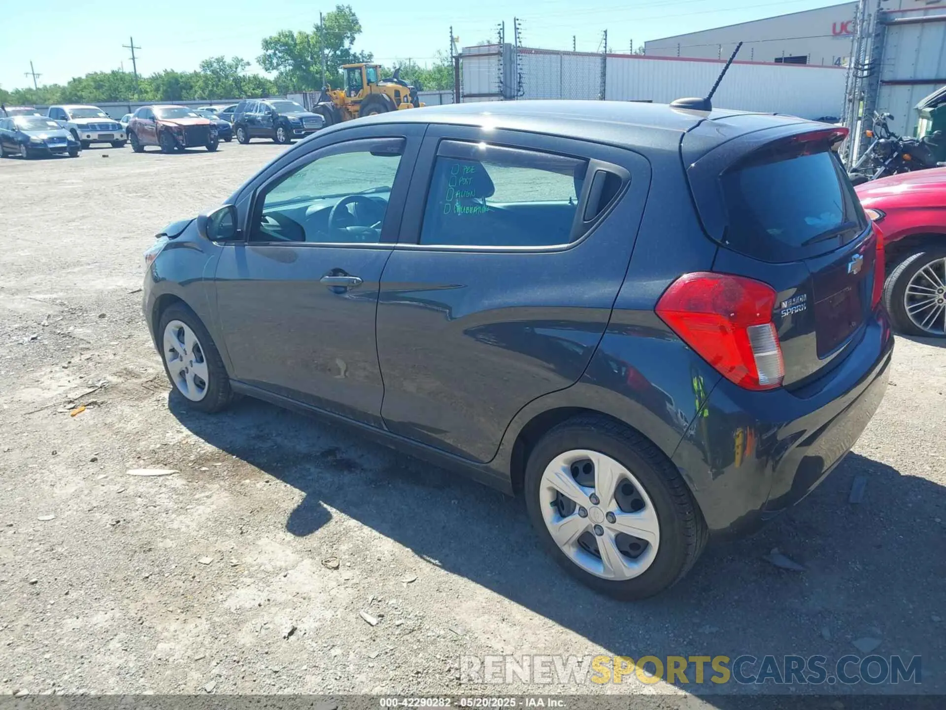 3 Photograph of a damaged car KL8CB6SA5LC403791 CHEVROLET SPARK 2020